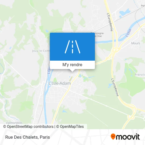 Rue Des Chalets plan