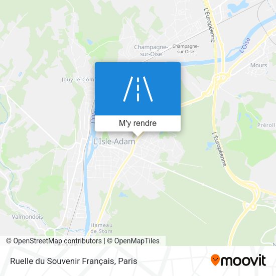 Ruelle du Souvenir Français plan