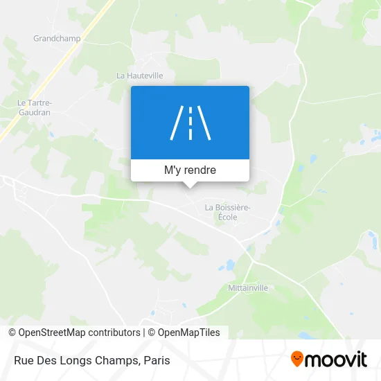 Rue Des Longs Champs plan