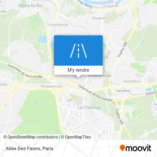 Allée Des Faons plan