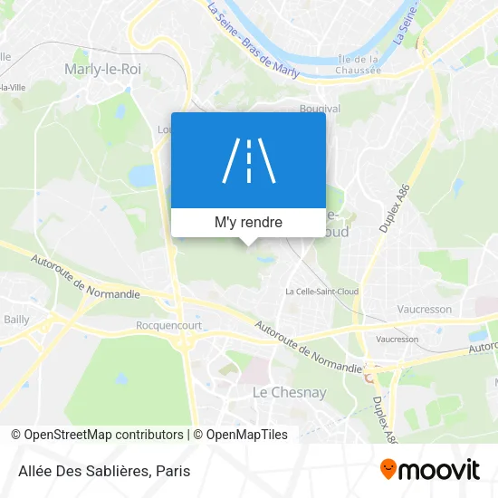 Allée Des Sablières plan