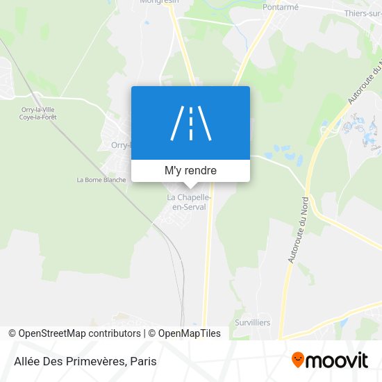 Allée Des Primevères plan