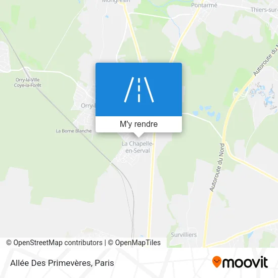 Allée Des Primevères plan