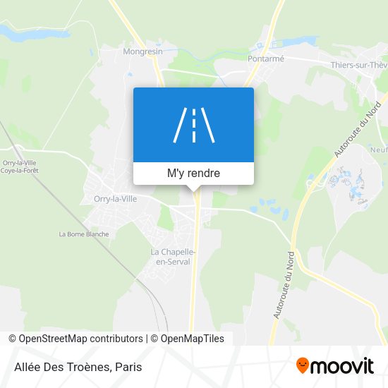 Allée Des Troènes plan
