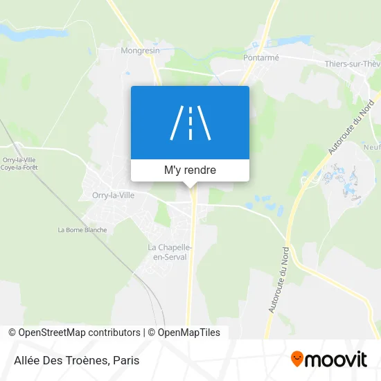 Allée Des Troènes plan