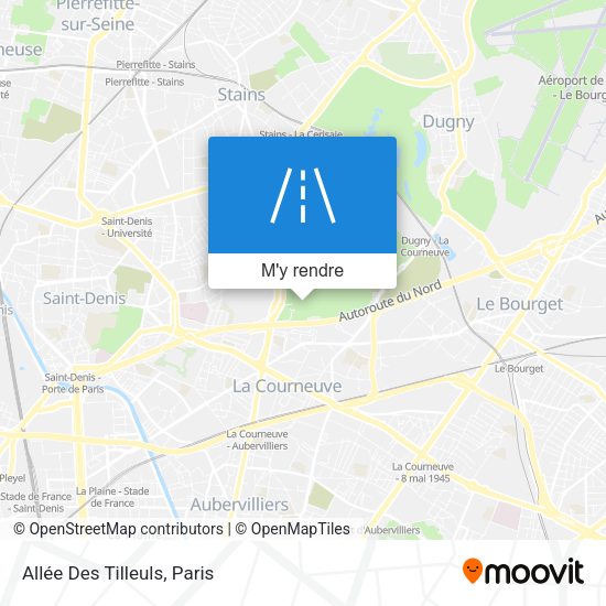 Allée Des Tilleuls plan