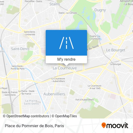 Place du Pommier de Bois plan