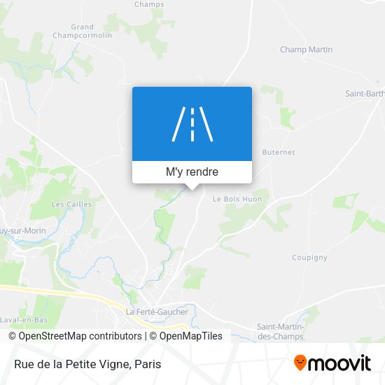 Rue De La Petite Vigne plan