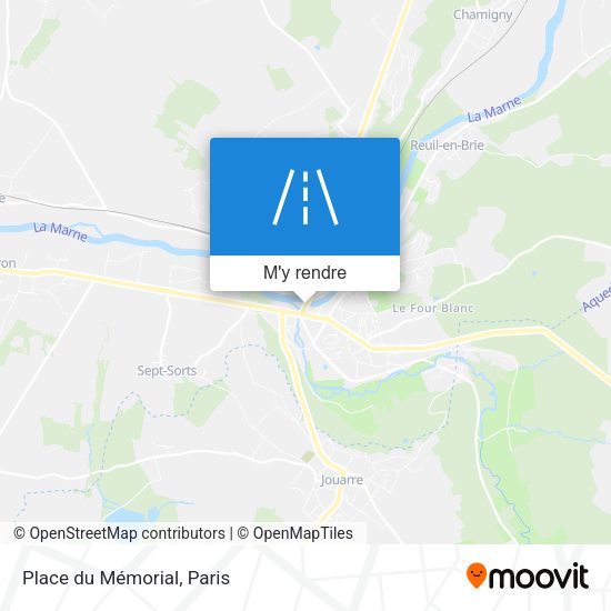 Place du Mémorial plan