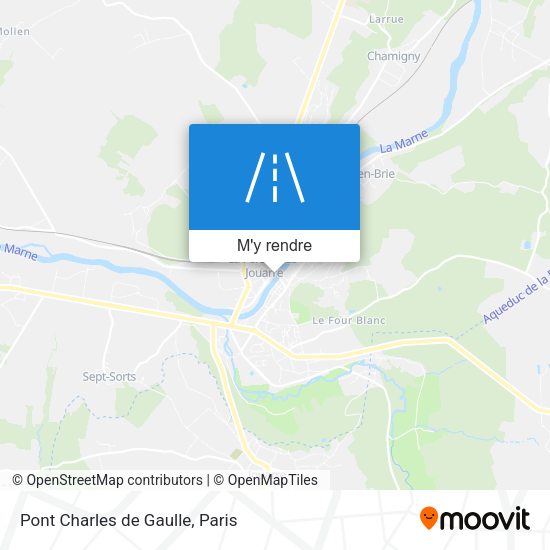 Pont Charles de Gaulle plan
