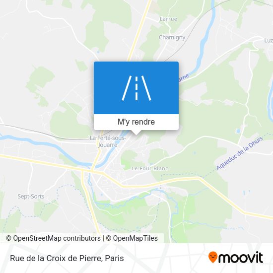 Rue de la Croix de Pierre plan