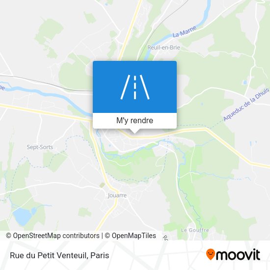 Rue du Petit Venteuil plan
