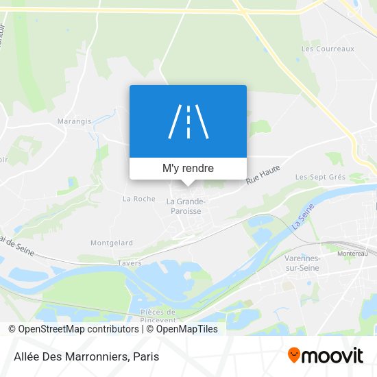 Allée Des Marronniers plan