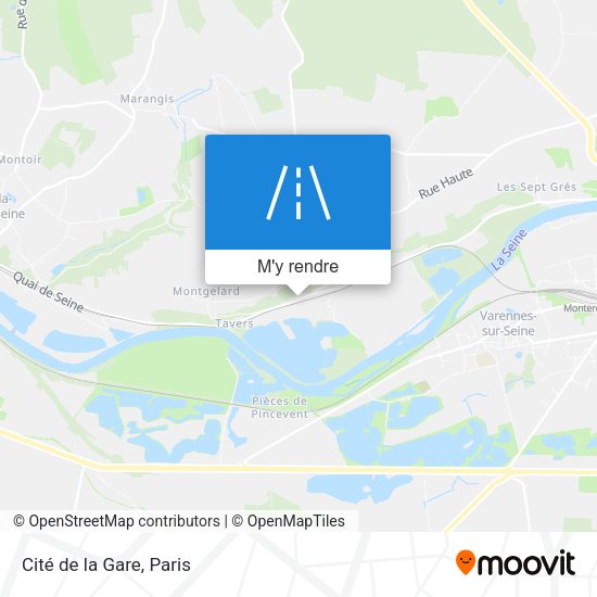 Cité de la Gare plan