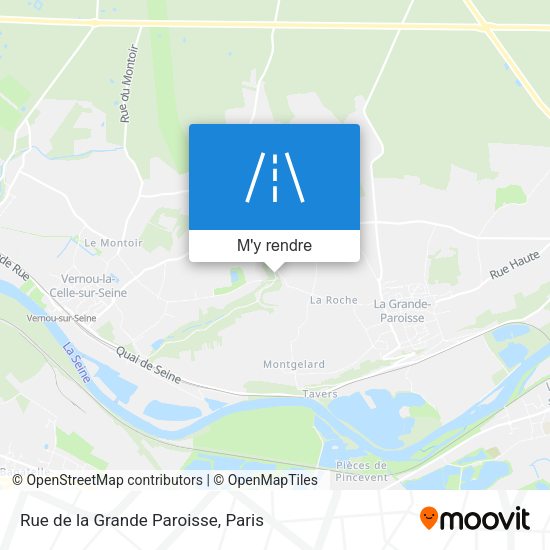 Rue de la Grande Paroisse plan