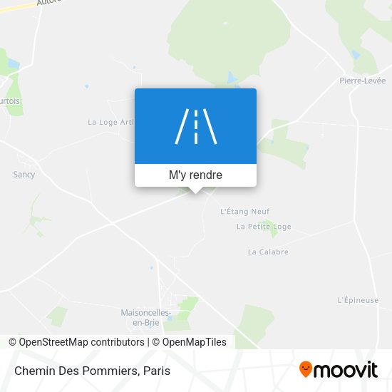 Chemin Des Pommiers plan