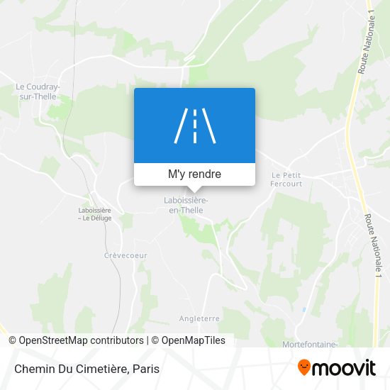Chemin Du Cimetière plan