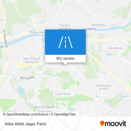 Allée Abbé Jager plan