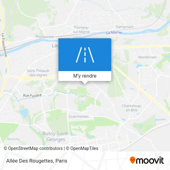 Allée Des Rougettes plan