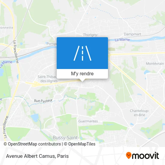 Avenue Albert Camus plan