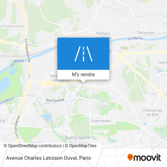 Avenue Charles Latoison Duval plan