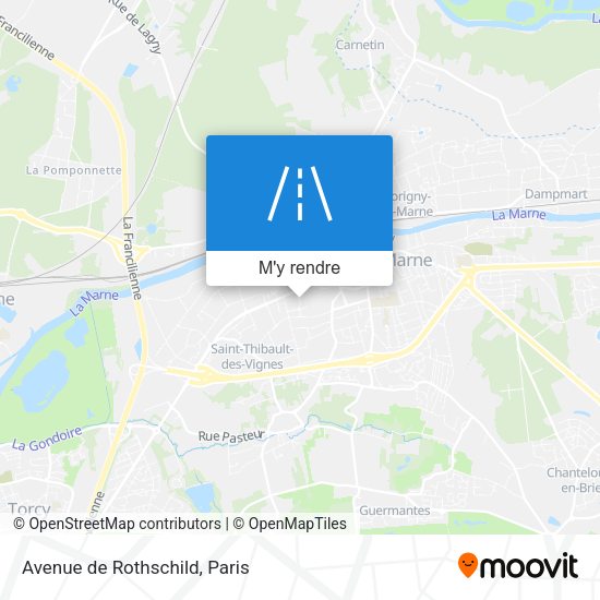 Avenue de Rothschild plan