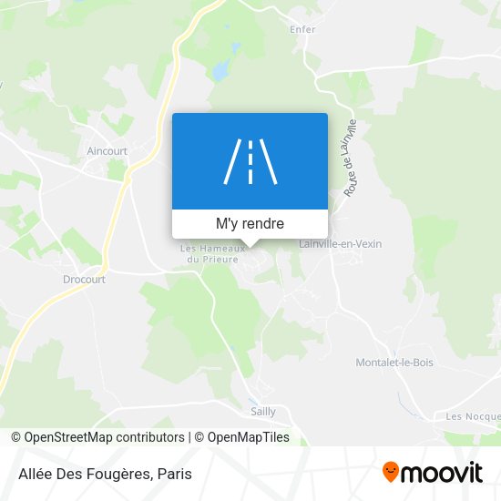Allée Des Fougères plan