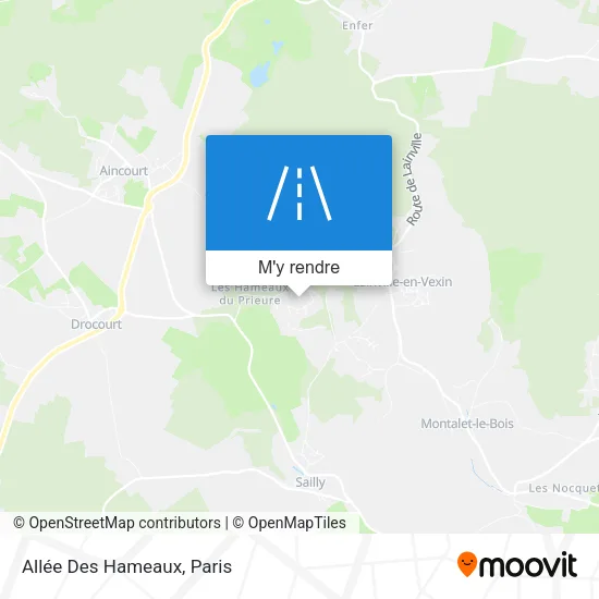 Allée Des Hameaux plan