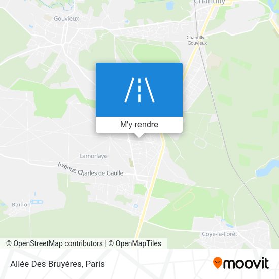 Allée Des Bruyères plan