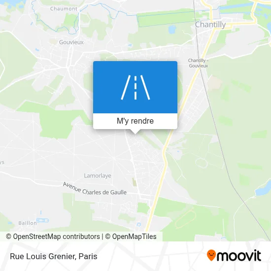 Rue Louis Grenier plan