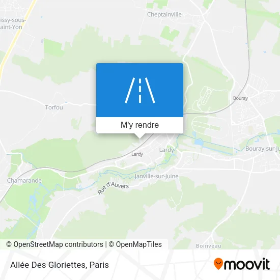 Allée Des Gloriettes plan
