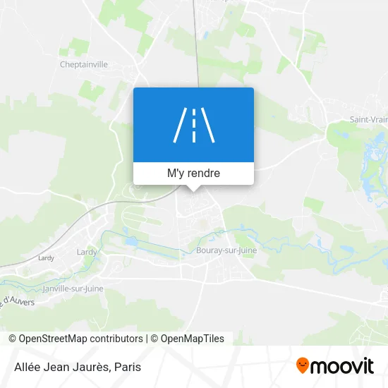 Allée Jean Jaurès plan