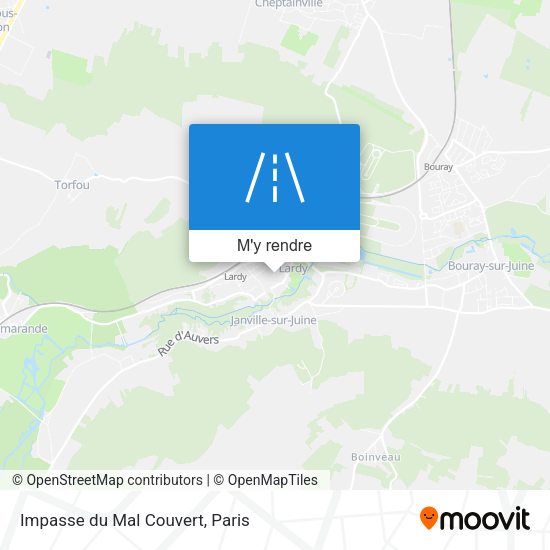 Impasse du Mal Couvert plan