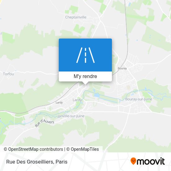 Rue Des Groseilliers plan