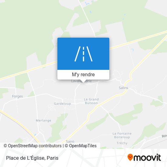 Place de L'Église plan