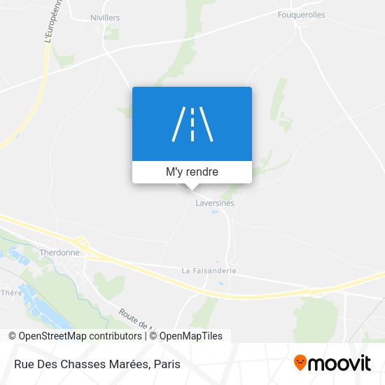 Rue Des Chasses Marées plan