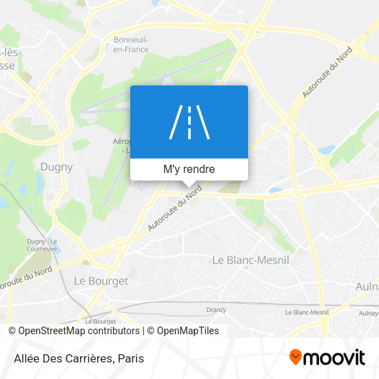 Allée Des Carrières plan