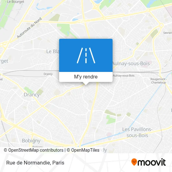 Rue de Normandie plan