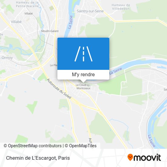 Chemin de L'Escargot plan