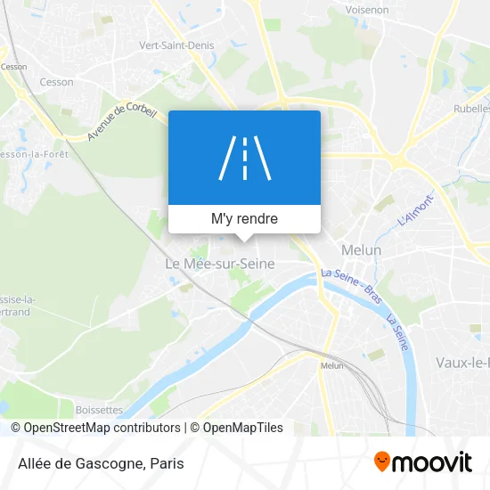 Allée de Gascogne plan