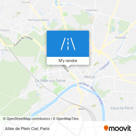 Allée de Plein Ciel plan