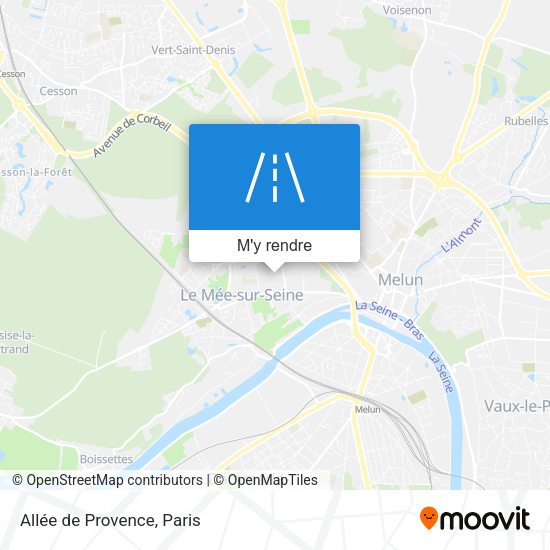 Allée de Provence plan