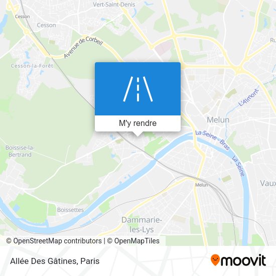 Allée Des Gâtines plan