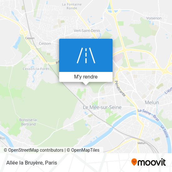 Allée la Bruyère plan