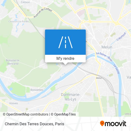 Chemin Des Terres Douces plan