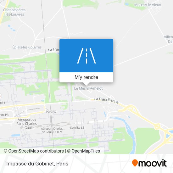 Impasse du Gobinet plan