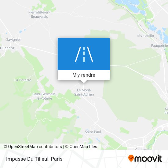 Impasse Du Tilleul plan