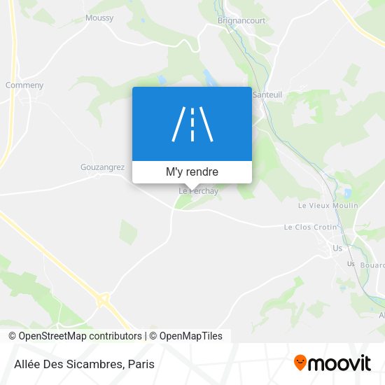 Allée Des Sicambres plan
