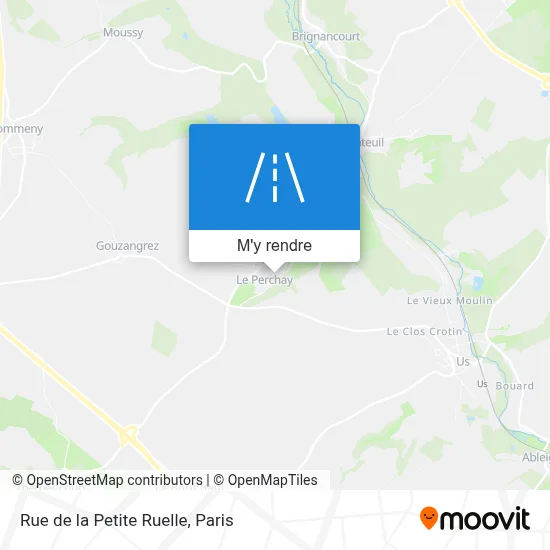Rue de la Petite Ruelle plan