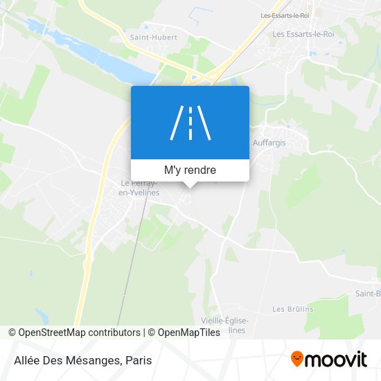 Allée Des Mésanges plan